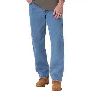 Manufacturer's Men's Denim Jeans Wide Leg Pants Mid Waist Hot Selling Plus Size Private Label High Quality at Affordable OEM