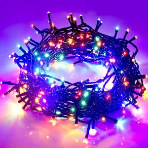 Yiliang Decor Outdoor RGB Connectable LED Christmas String Light 110-220 Volts Battery Operated