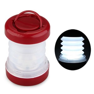 Portable Multifunction Lantern Lamp AA Battery Hiker Travel SOS Tent Clip Collapsible Light