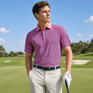 Slim Fit Women's Golf Polo | Printed Sun Protection Quick Dry Four-Way Stretch Ladies Performance Golf Top | OEM Custom