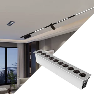 2026 Modern Design Recessed Rectangular Adjustable Downlight 6W 10W 20W Aluminum LED Linear Grille Light