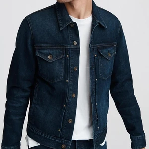 Factory Rate Men's Winter Casual Button Denim Jackets High Quality Professional Trending Fashion Waterproof Breathable 100%