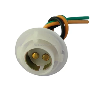 MUSUHA 1156 BA15S Car Bulb Holder Plastic Socket 1156 BA15S Lamp Holder Auto Connector Led Light Adapter