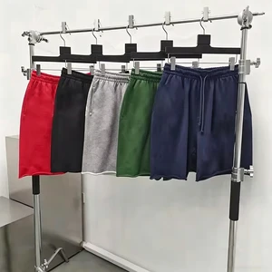 Trendy Casual Brand Collection Men's Unique Denim Casual Floral Print Shorts Set Mid Waist 100% Cotton Drawstring for Puff Print