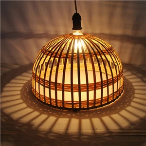 Handmade Modern Bamboo Art Floor Lamp From Vietnam High Quality Living Room Floor Lamp with Modern Shade Asian Design Dimmable