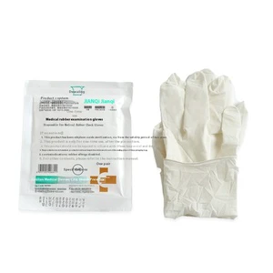 Jianqi Disposable Exam Gloves Hospital Consumables Safety Features Disinfecting with Ozone