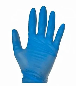 Blue Nitrile Disposable Gloves Latex-Free and Powder-Free for Medical Service Manufacturer-Priced with Safety Feature