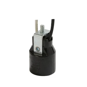 Factory Hot Sale Edison Bakelite Light Bulb Base E17 LED Bulb Holder Light Socket Bulb Stage Lights