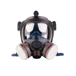Painting Full Face Mask Hot Selling Double Cartridges Respirator