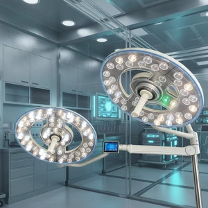 Expert Movable Petal Type Five Petals Medical Examination Lamp For Hospital And Clinic Use OT Operation Shadowless Lamp