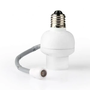 220V-240V 60W E27 Dust to Dawn Light Photocell Lamp Holder Bulb Socket