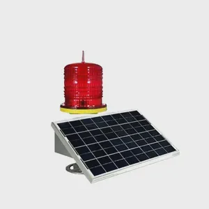 WS-MS/E Solar Led Navigation Aviation Obstacle Light