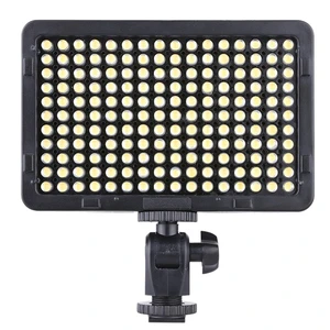 Portable Video Studio Photography Light Lamp Panel 176 LEDs 5600K for Camcorder DSLR Camera