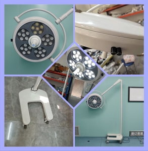 Vertical Mobile LED Surgical Examination Light LKLED500Y 60000Lux 30 Osram Beads for Medical Hospital Dental Use