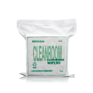 Direct Factory Supply 150Pcs 9Inch 100% Polyester Lint Free Clean Room Wiper for Cleaning Ink Clean Printing Machine