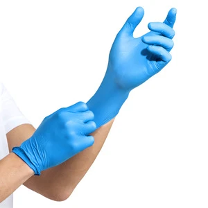 Powder-Free Nitrile Disposable Safety Gloves with Textured Palm Non-Sterile