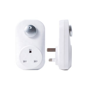 Bilihondim UK Smart Triac Rotary Switch Plug Dimmer 200W Plug Play Wireless Control 1 Channel 1A 30M Range Easy Installation