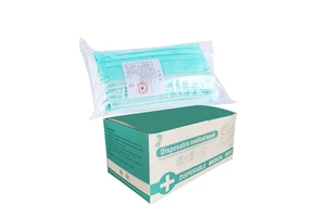 Non Woven surgical Masker 3Ply Facemask Customized protective Disposable Medical Face Mask