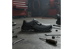 AOXIANG Unisex Low Cut Breathable Genuine Leather Puncture-proof Steel Toe Safety Shoes Work Electrical Insulation Sports Summer