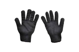 Black Stainless Steel Mesh Cut Anti-tactical Gloves