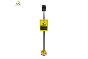 Intrinsically Safe Type Explosion-Proof Human Static Discharger Sound Light Electrical Safety Cleanroom Support Equipment