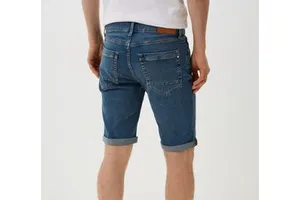 Latest Men's High Quality Customized Washed Denim Jean Shorts Solid Pattern Casual Eco-Friendly Breathable
