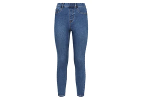 Wangsheng OEM Women's Breathable Mid Eco-Friendly Solid Waist Straight Casual Denim Jeans Light Weight Winter Hot Selling