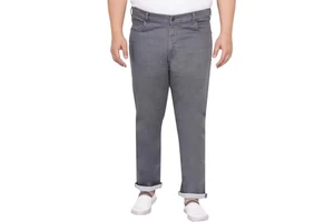 Men's Denim Jeans Plus Size Pencil Pants High Rigid Distressed Straight Leg Vintage Winter Washed Custom Wholesale Export