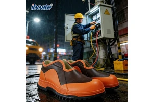Insulated 35KV Lightweight Dustproof Anti-slip Shoe Cover, Shockproof Secure Durable Insulated Industrial Shoe Cover