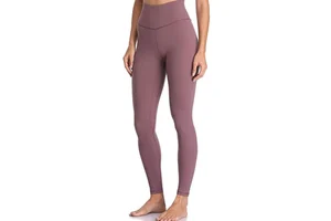 Power Stretch Women Leggings Yoga Pants High Waist Slim Fit Workout Gym Tights Breathable Active Sports Wear