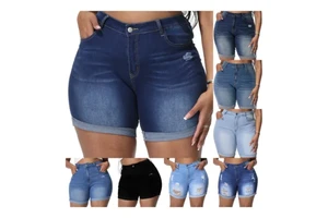Wholesale Summer Women's Denim Shorts Casual Style Denim Jeans Ladies Shorts Plain Simple Premium Quality