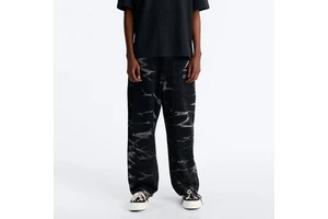 High Quality Men's Jeans Tie Dyed Spring Autumn New All-Match Trendy Stretch Mid Long Pants Denim Jeans For Men