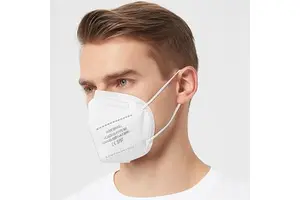Factory Exported FFP2 Anti-Dust Disposable Masks Elasticated Earloop EN149 Foldable Respirator Half Face Valved Flat Pattern