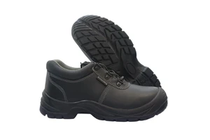 Men's Microfiber Safety Work Shoes Iron Plate Steel Toe Anti-Static Puncture-Proof Breathable Mesh Lining Summer/Autumn/Winter