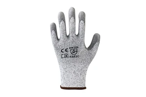 SONICE Level 5 EN388/CE Certified Cut-Resistant Anticut Gloves HPPE PU Coated Tear/Puncture/Abrasion Resistant ANSI/ISEA Gloves