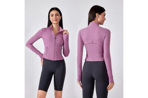 Zipper Romper Sports Jumpsuit for Women Female Gym Workout Yoga Set with Long Sleeves Overalls Bodysuit One-Piece Suit