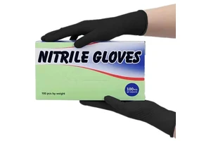 5mil Full Texture Industry Food Service Car Repair Mechanic Cleaning Thick Heavy Duty Disposable Glove Pure Nitrile Gloves