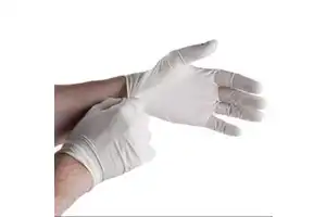 100 Pcs/Box Blue Nitrile Disposable Safety Gloves Latex Free Water Proof Oil Resistant Powder Free 4 Mil Ozone Food Grade CE