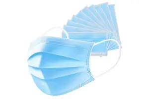 Civil Disposable Three-Layer Protective Non-Woven Fabric Face Mask Type II IIR-Medical Grade Mask