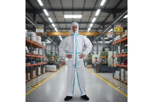 High-quality PPPE Safety Isolation Gown Micro-pore Workwear Full-body Dust-proof Asbestos Removal Protective Suits