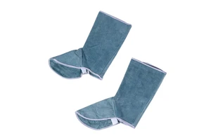 Tradable Product Cowhide Split Leather Heat-Resistant Steel Toe Welding Shoe Covers Top Customer Choice Shoe Cover In Low MOQ