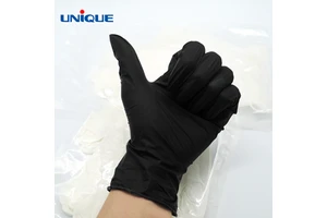 Disposable Nitrile Safety Work Gloves Powder Free Latex Free Protection