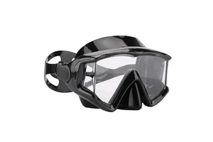 Professional Adult Freediving Goggles 3 Panoramic View Scuba Diving HD Tempered Glass Lens Snorkeling Diving Mask
