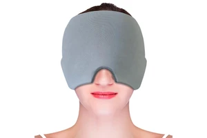 High Quality Compress Hood With Gel Eye Mask Hot & Cold Migraine Headache Relief Cap For Headache And Migraine