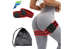 YETFUL Non-Slip Heavy Thick Leg Arm Glute Training Home Gym Yoga Men Women Fabric Resistance Booty Band