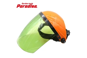 Safety Face Shield Flip up Poly Carbonate Visor Clear Tool Mask Eye Protection Safety Full Face Shield Cover Hat Mask