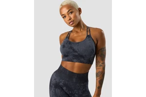 2023 Gym Padded Yoga Bra Private Label Y Back Nylon Tie Dye Women Professional Shockproof Performance Yoga Running Sports Bra