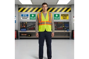 High Visibility Safety Vests with Certificate