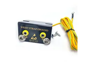 Low Price Industrial Safety Product ESD Antistatic Ground Socket Wrist Strap for Cleanroom Use
