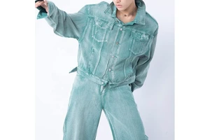 Custom Denim Jeans and Jackets Sets for Men Jean Jacket and Pants Set
